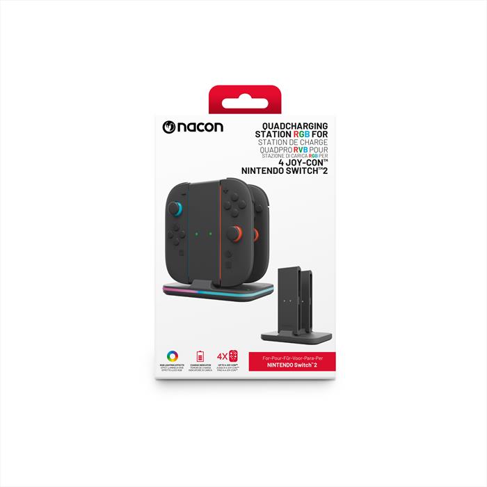 Big Ben - Ricarica Per 2 Joycon E 1 Controller Switch 2-nero