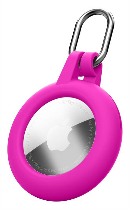 Cellularline - Custodia In Silicone Airtag E Tracy Tag Soft Shell-rosa