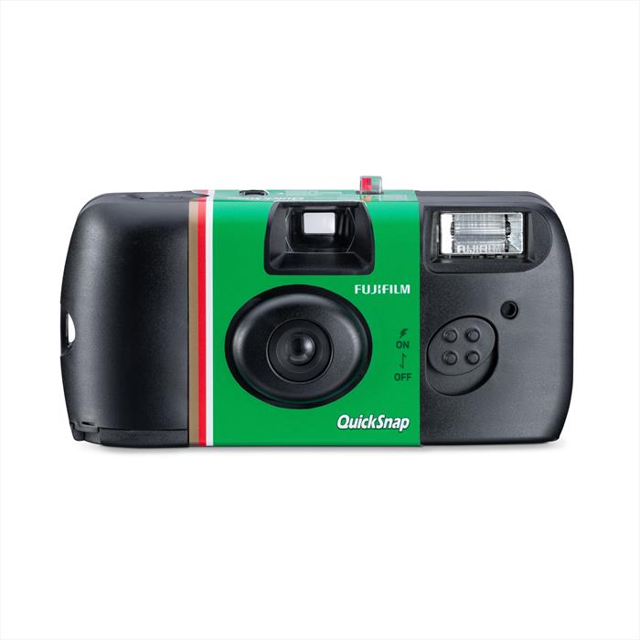 Fuji - Fotocamera Monouso Quicksnap Fl Sp 27exp-nero Verde