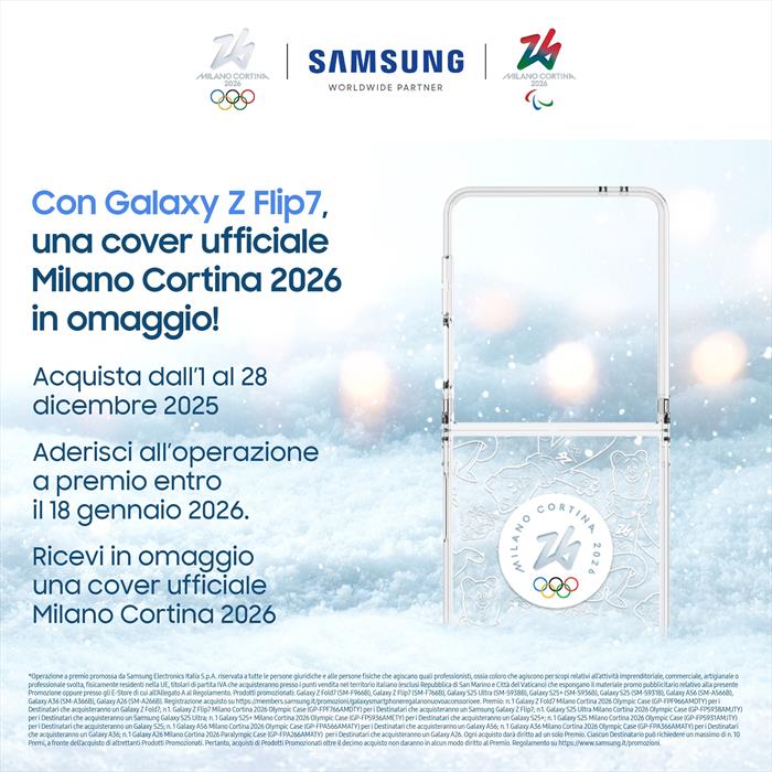 Samsung Galaxy Z Flip7 Smartphone Ai, Ram 12GB, 512GB, Display 4,1'' Super AMOLED/6,9'' Dynamic Amoled 2X, Fotocamera 50MP, Jetblack-image