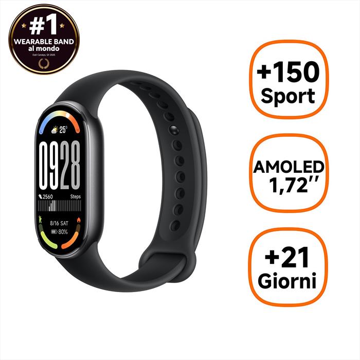 Xiaomi - Xiaomi Smart Band 10-black