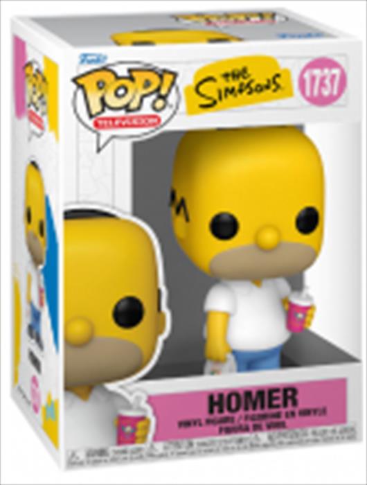 Funko - Pop The Simpsons Homer (krusty Burger) 1737- 86406, N.d.