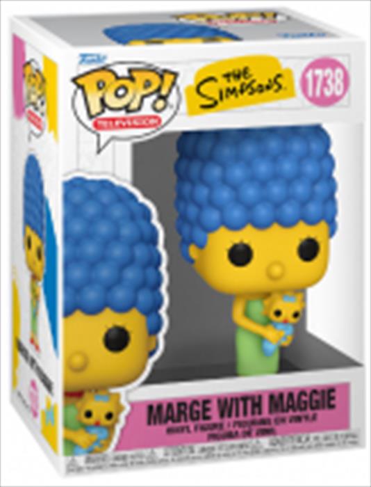 Funko - Pop The Simpsons Marge W/maggie 1738 - 86407, N.d.