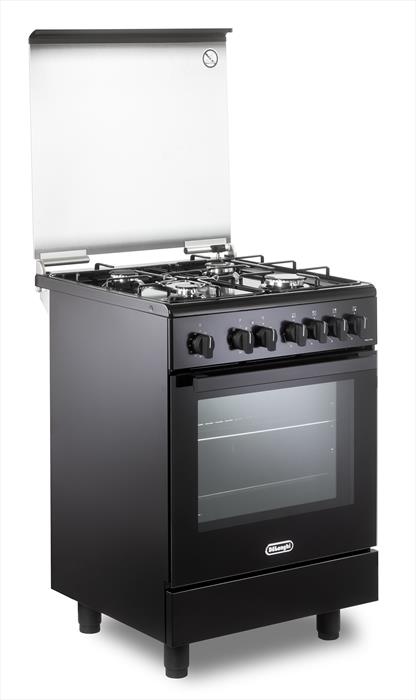 De Longhi - Cucina A Gas Dmn 64 Lsg Classe A-nera