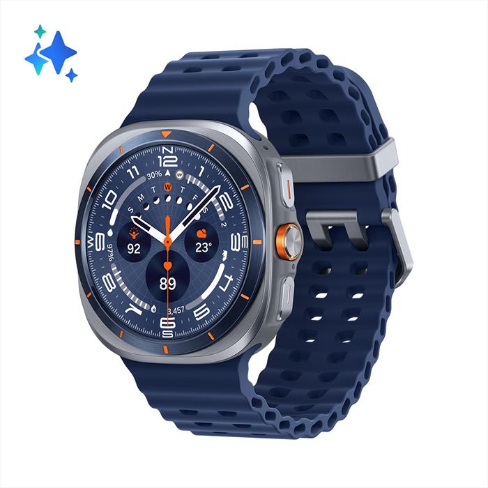 Samsung - Galaxy Watch Ultra 47mm Lte, 2+64gb-titanium Blue