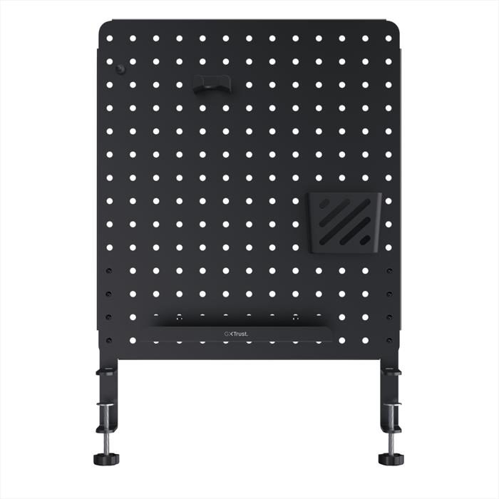 Trust - Pannello Portaoggetti Gxt723 Vesto Metal Pegboard-black Trust - Pannello Portaoggetti Gxt723 Vesto Metal Pegboard-black