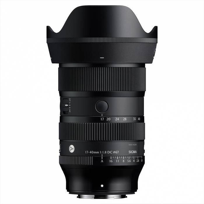 Sigma - Obiettivo Zoom 17-40/1.8 (a) Dc Fuji X-mount-nero