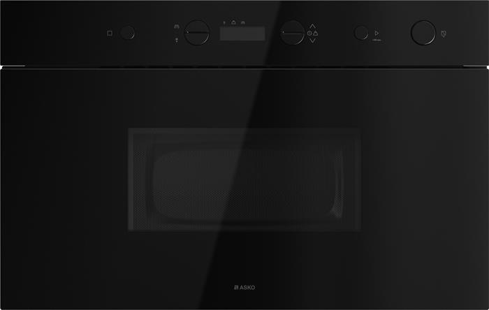 Asko - Forno Microonde Da Incasso 38 Cm Om 23 Bgc-black Glass