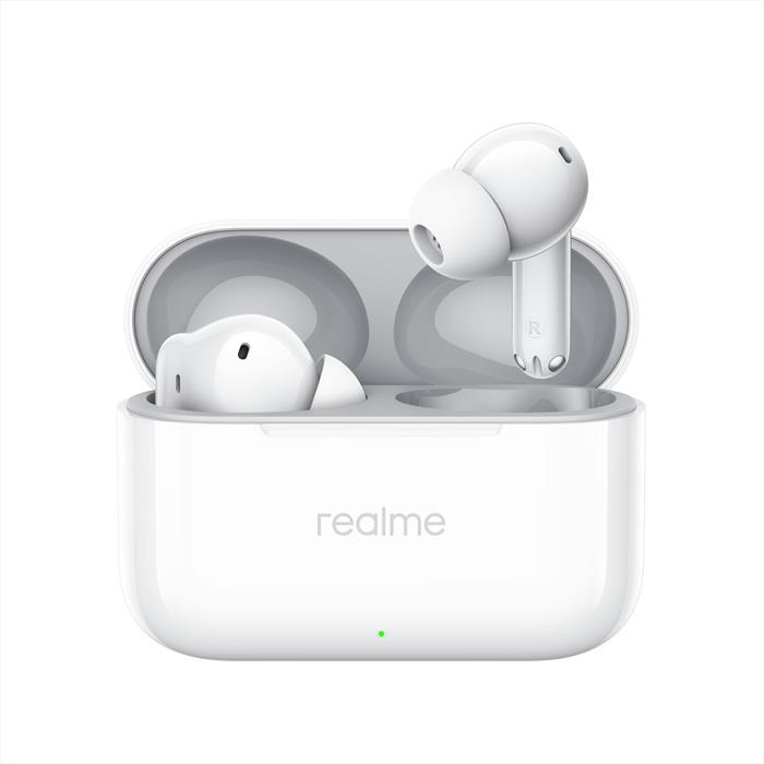 Realme - Buds T200 Wireless Ear Buds-snowy White