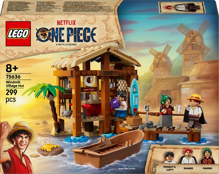 Lego - One Piece La Capanna Del Villaggio Foosha - 75636, ,