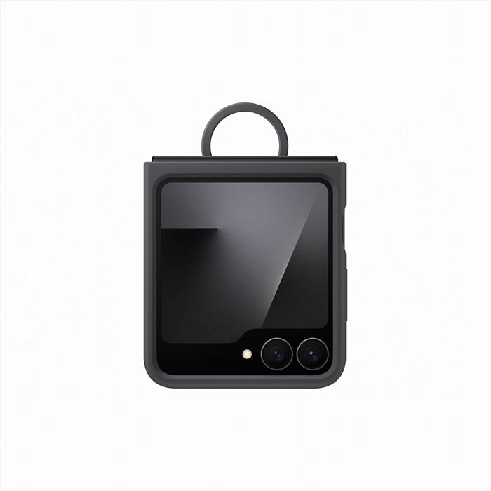 Samsung - Custodia Silicone Case Per Galaxy Z Flip7 Fe-black