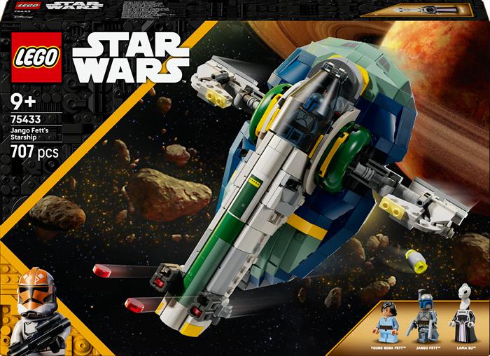Lego - Star Wars Astronave Di Jango Fett 75433, Multicolore