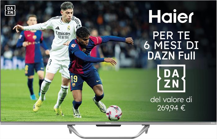Haier - Smart Tv Qled Uhd 4k 55" H55q80fux-nero