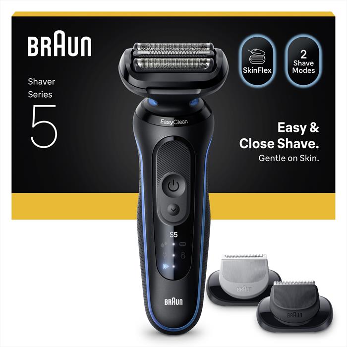 Braun - Rasoio Shaver 52-b1650s-blu