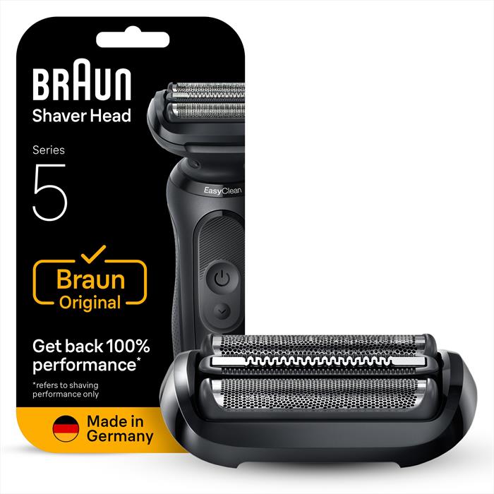 Braun - Testina Di Ricambio Originale Per Rasoio 54b-nero