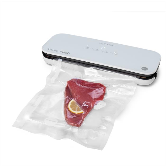 Macom - Macchina Sottovuoto Automatica Vac1080-bianco, Nero