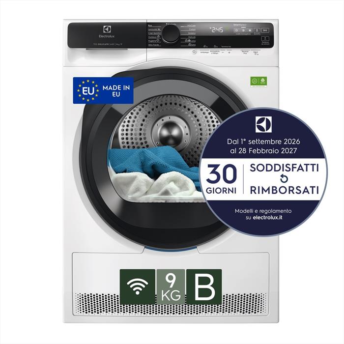 Electrolux - Asciugatrice Ew7h59b 9 Kg Classe B-bianco