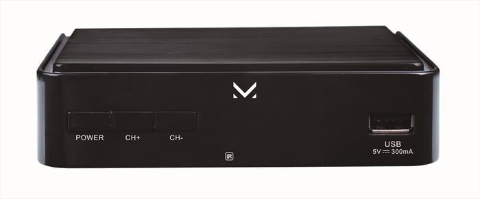 Majestic - Decoder Digitale Terrestre Dec 824hd Usb Bk-nero
