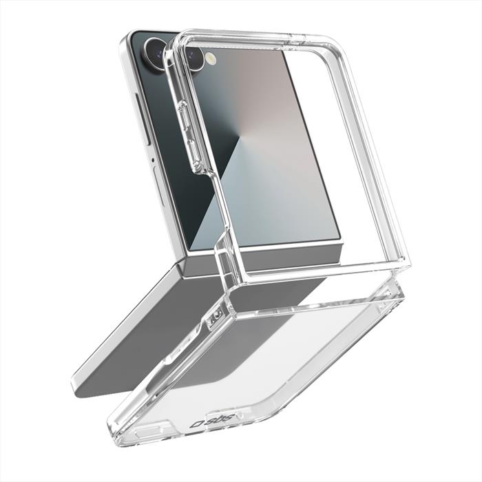 Sbs - Cover Hybrid Per Samsung Z Flip 7-trasparente