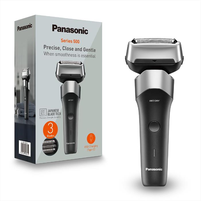 Panasonic - Rasoio 3 Lame Es-rm3fxk503-nero