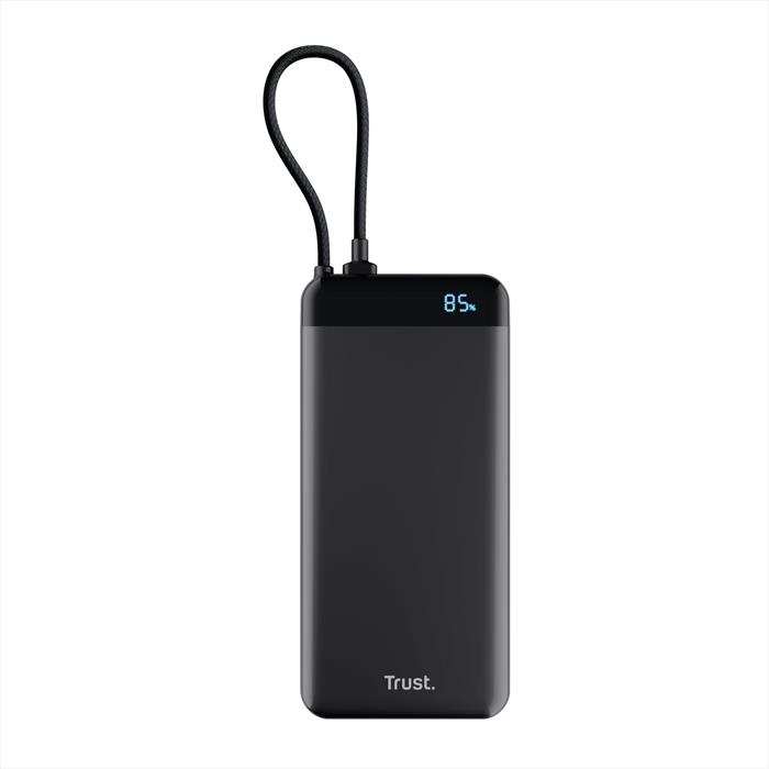 Trust - Power Bank Veloce Da 20.000 Mah-black Trust - Power Bank Veloce Da 20.000 Mah-black