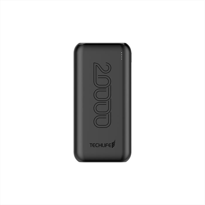 Techlife - Powerbank 20000 Mah Tlpb20000bk-black
