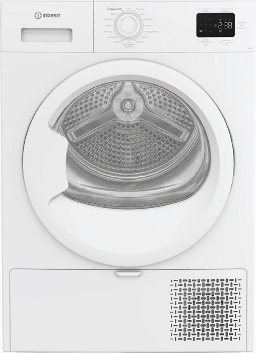 Indesit - Asciugatrice C Yd 83d Ww It 8kg Classe D-bianco