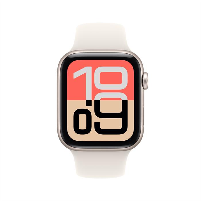 Apple Watch Se (3Nd Generation) Se 3 Gps 44Mm Cassa Alluminio Galassia Con Sport Band Galassia - S/M-image