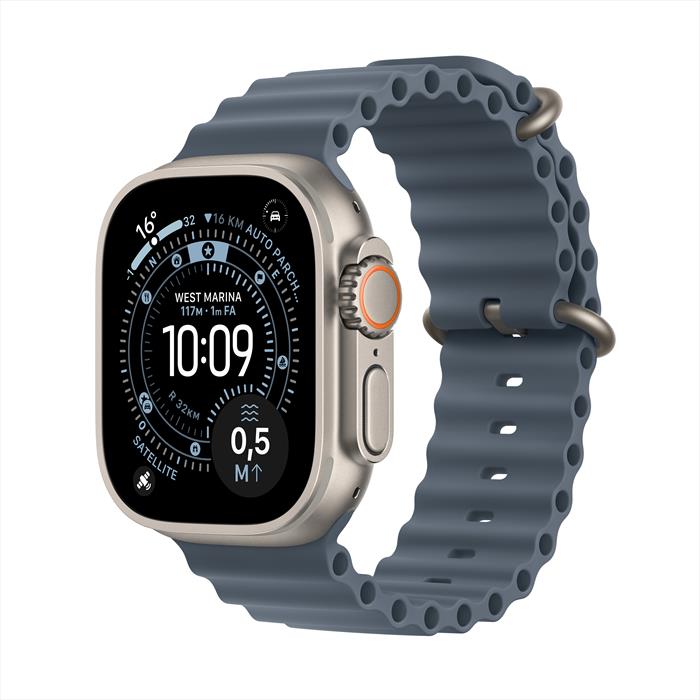 Apple - Watch Ultra 3 Gps + Cellular 49mm Titanio Naturale-band Ocean