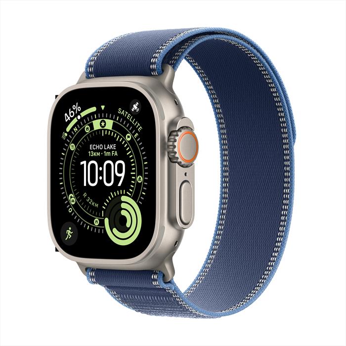 Apple - Watch Ultra 3 Gps + Cellular 49mm Titanio Naturale-trail Loop Blu/blu Acceso S/n