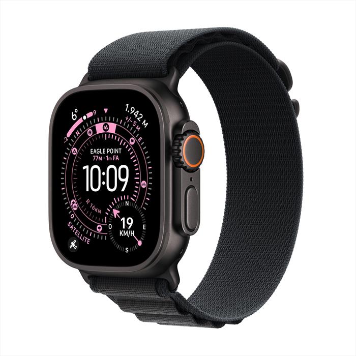 Apple - Watch Ultra 3 Gps + Cellular 49mm Titanio Nero-alpine Loop Nero - L
