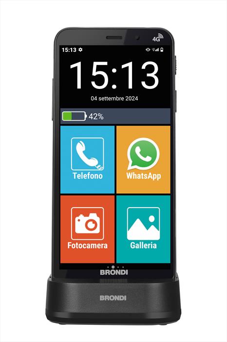 Brondi - Smartphone Amico Vero 4g+-black