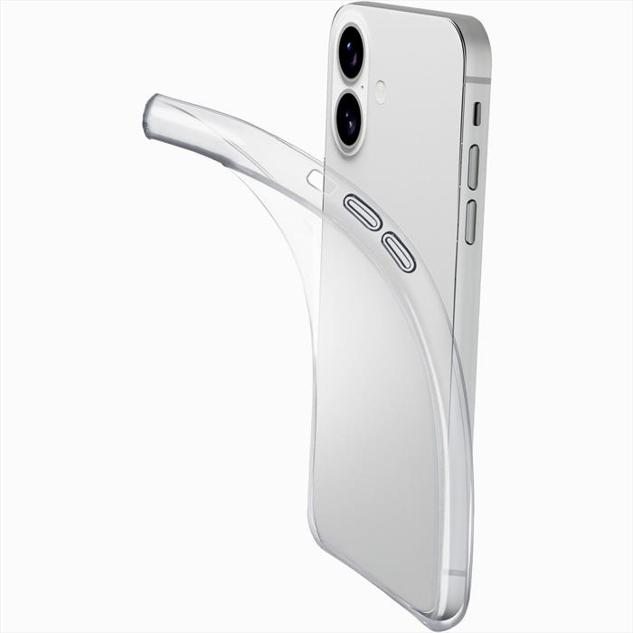 Cellularline - Cover In Gomma Morbida Fine Per iPhone 17-trasparente