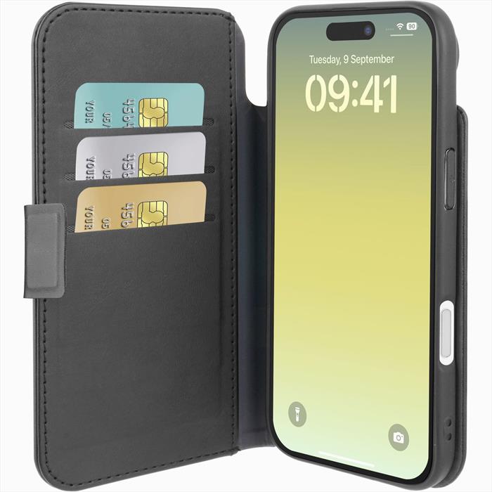 Cellularline - Custodia A Libro Book Agenda Per iPhone Air-nero