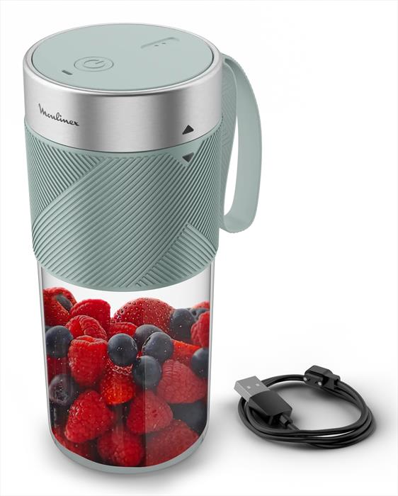 Moulinex - Lightmix Frullatore Senza Fili Lm1c0410-argento