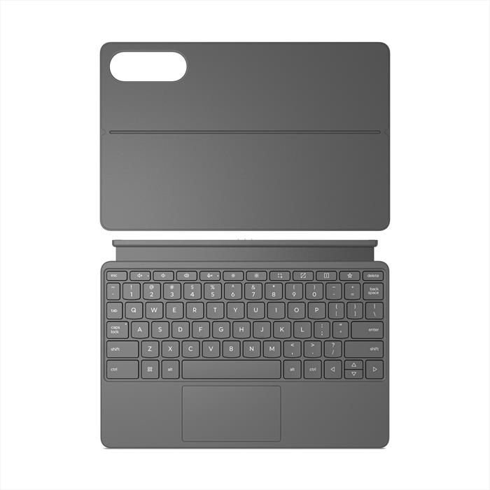 Lenovo - Tastiera Multimediale Yoga Tab Kb Pack Lg(uk-it)-grigio