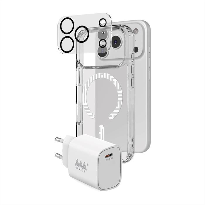 Sbs - Kit iPhone 17 Pro Amki172pw-bianco