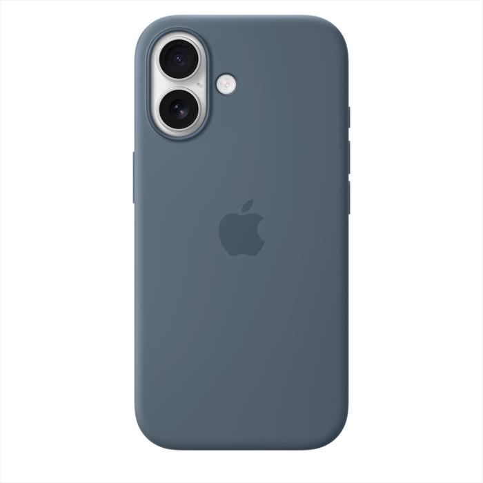 Apple - Custodia Magsafe In Silicone Per iPhone 17-blu Salmastro