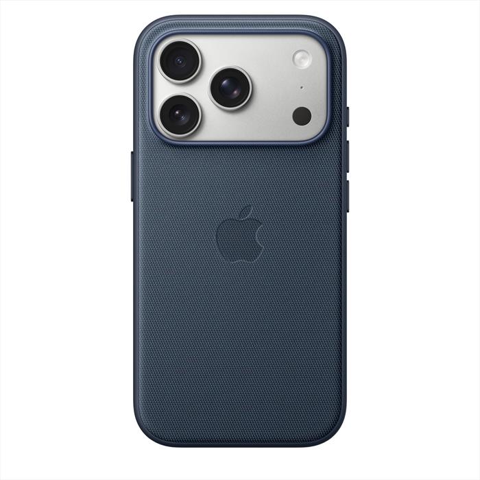 Apple - Custodia Magsafe Tessuto Techwoven iPhone 17 Pro-blu