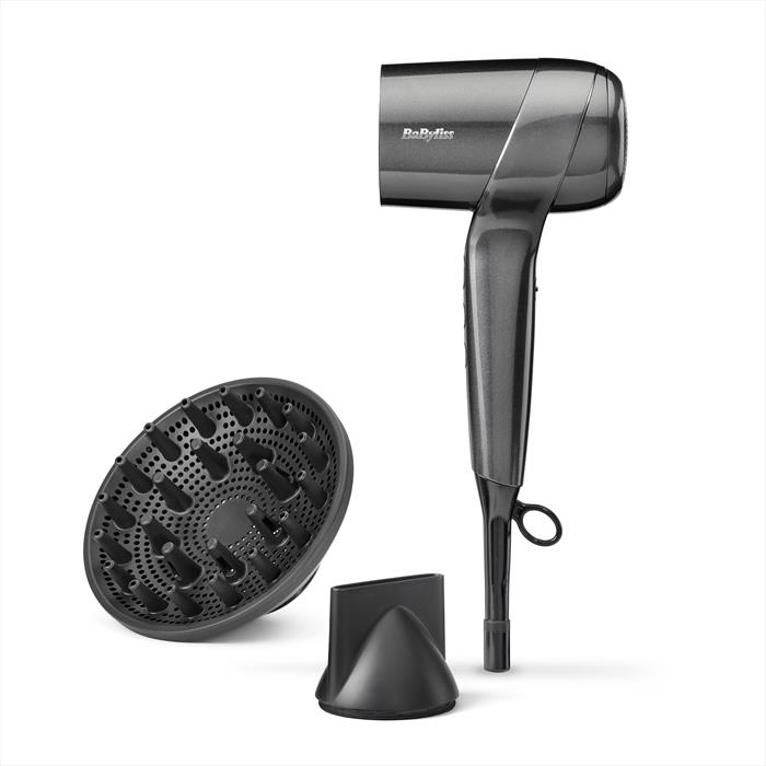 Babyliss - Asciugacapelli Titanium Shine D6200de-silver