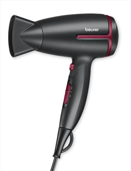 Beurer - Asciugacapelli Hc 25 Limited Edition 2025-nero E Bordeaux
