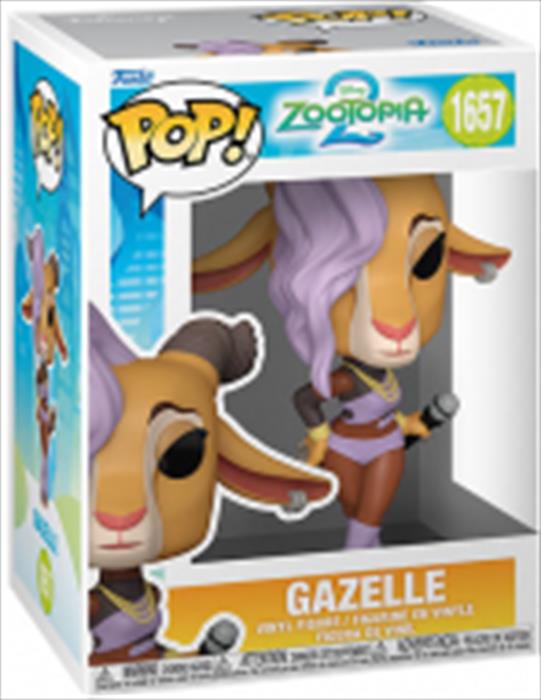 Funko - Disney Zootopia 2 Gazelle 1657, N.d.
