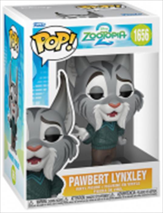 Funko - Disney Zootopia 2 Pawbert Lynxley 1656, N.d.