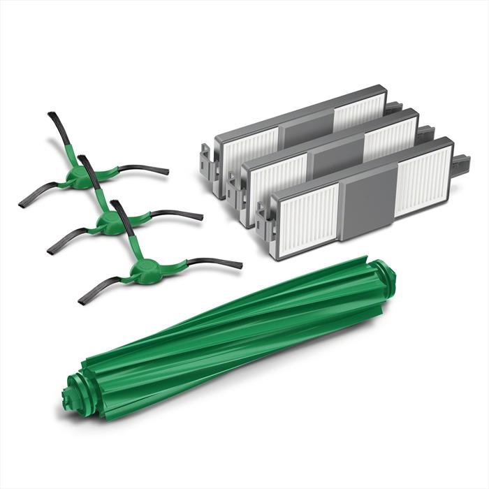 Irobot - Total Kit 205 Per Robot Roomba 205 Combo Dust Comp-verde