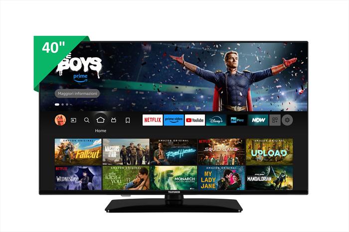 Telefunken - Smart Tv Led Fhd 40" Te40759b50v4f-nero