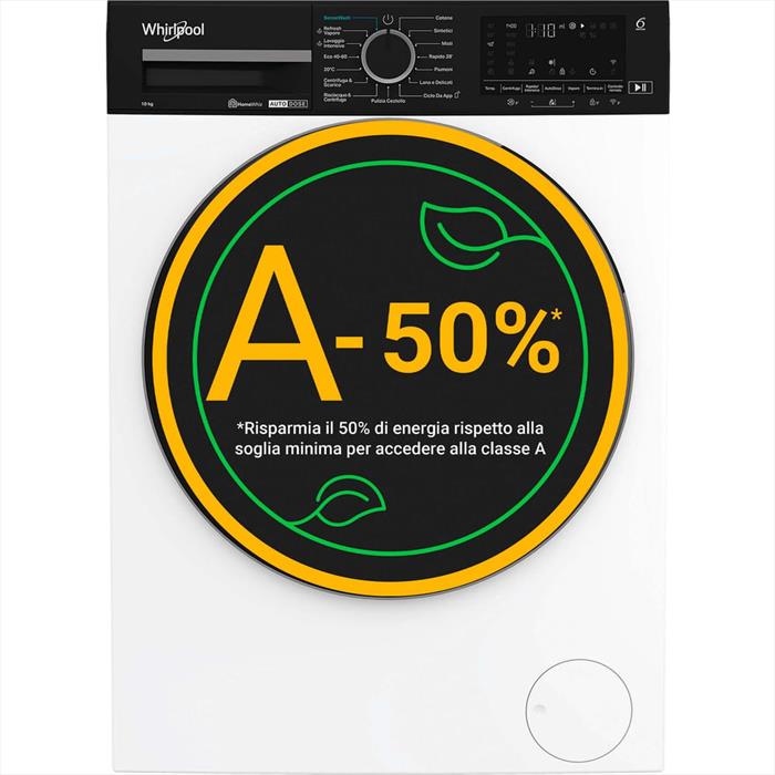 Whirlpool - Lavatrice Wpm011wadsit 10kg Classe A
