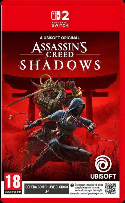 Ubisoft - Assassin's Creed Shadows (key Card) Nsw2, N/d