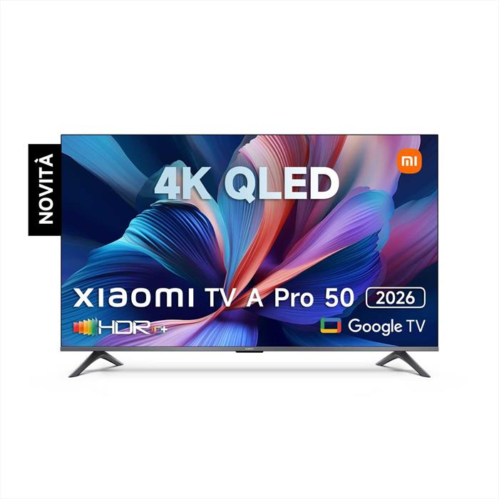 Xiaomi - Smart Tv Qled Uhd 4k 50" Ela6088eu-nero