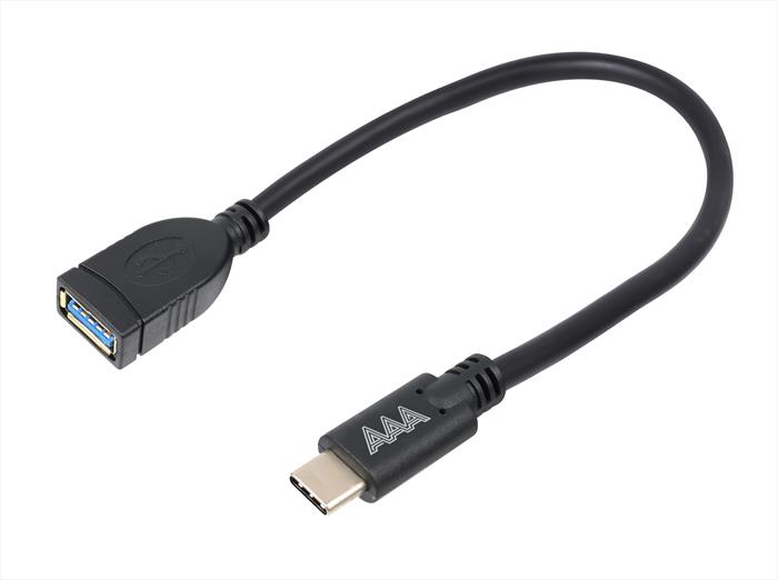 Aaamaze - Cavo Type-c Male To Usb-a 3.0 In Tpu-nero