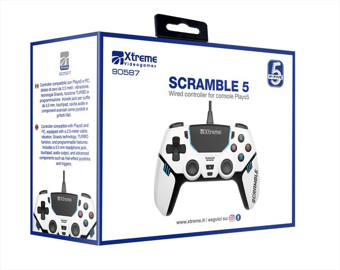 Xtreme - Pad Scramble Wired Plays 5 90587-bianco